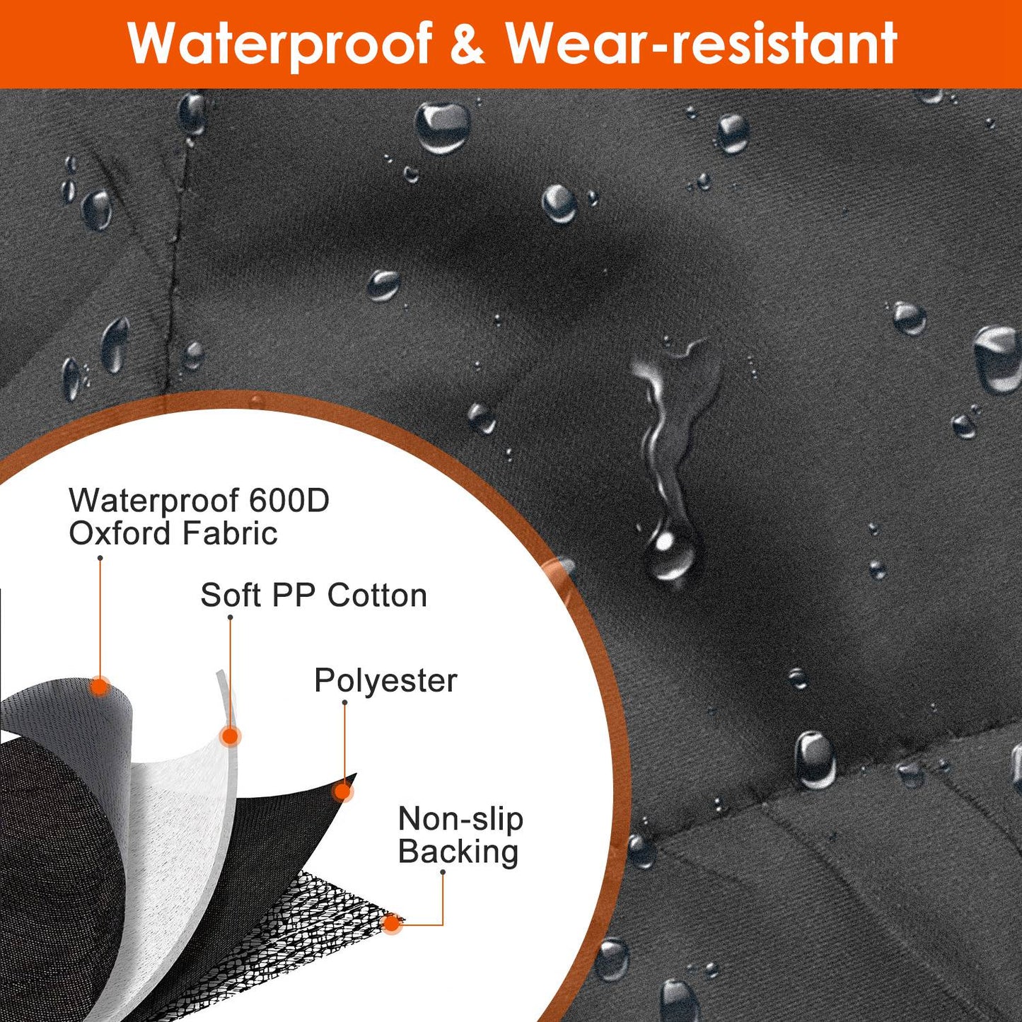 Pet Seat Cover Waterproof and Scratchproof