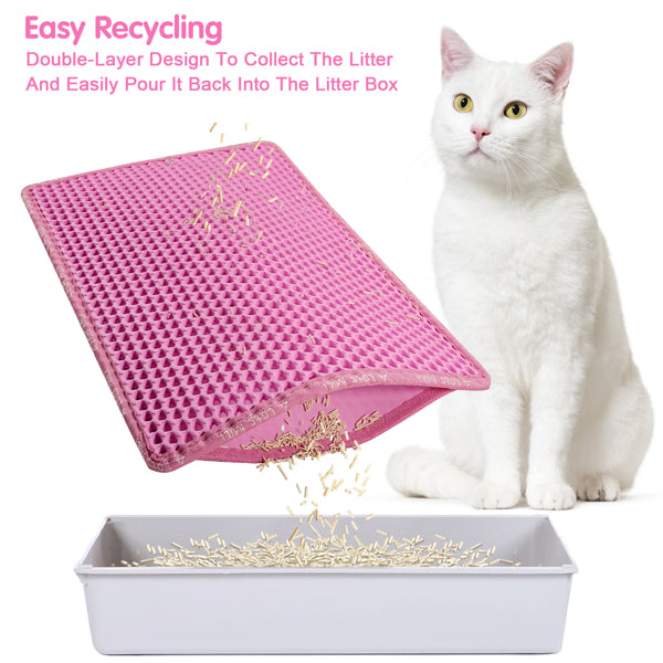 Double Layered Cat Litter Pad