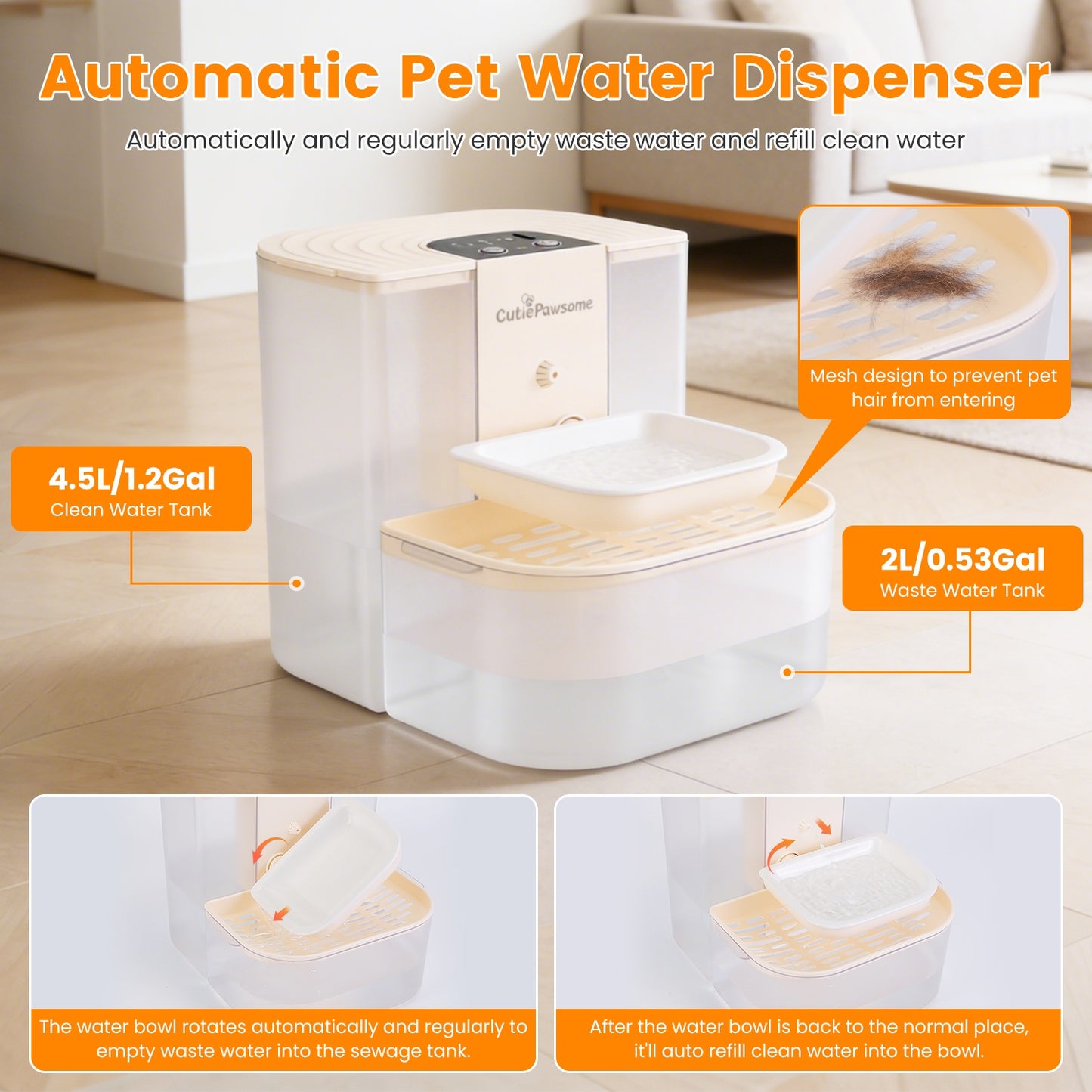 Smart Pet Automatic Water Fountain