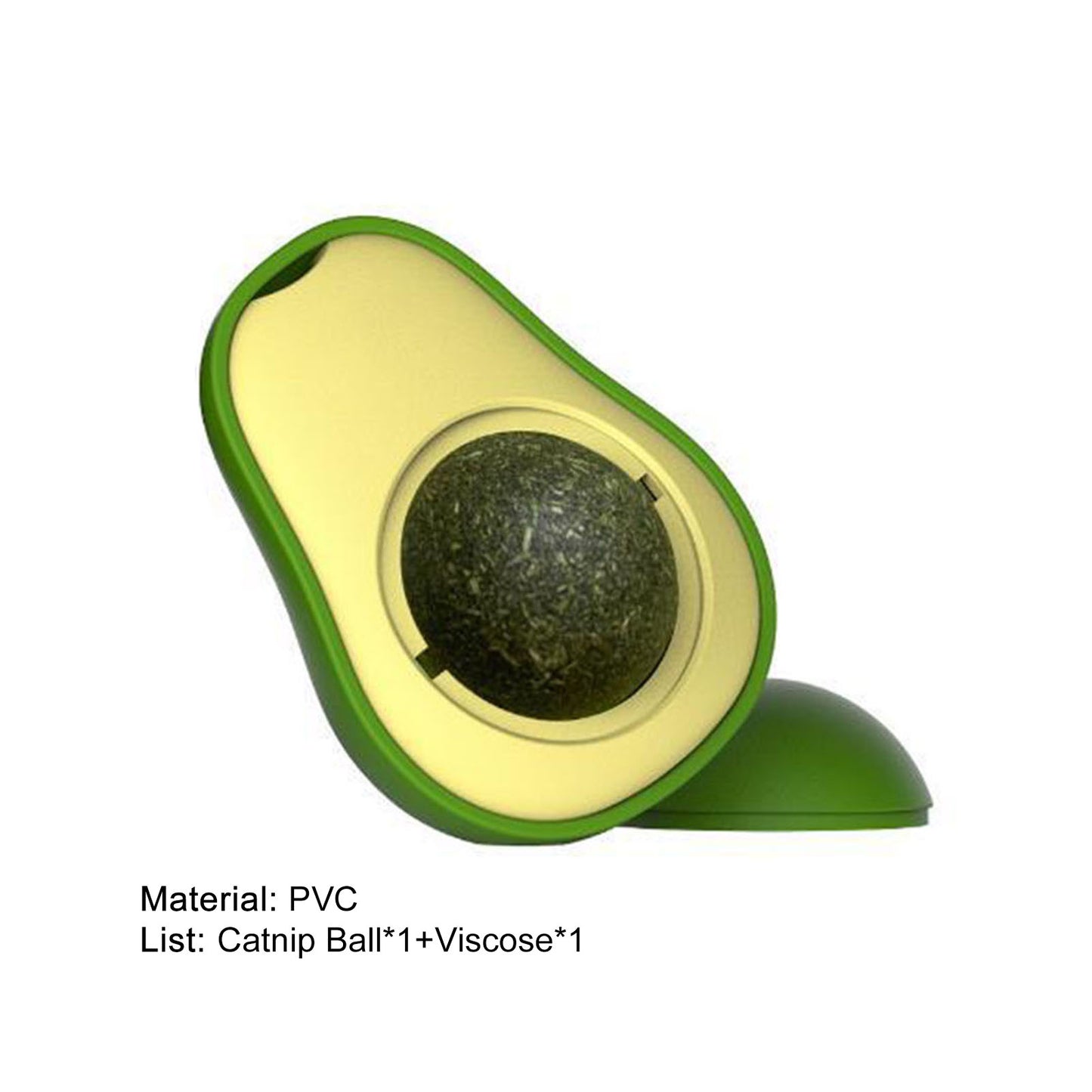 Cute Avocado Catnip Toys / Teeth Cleaning Toy