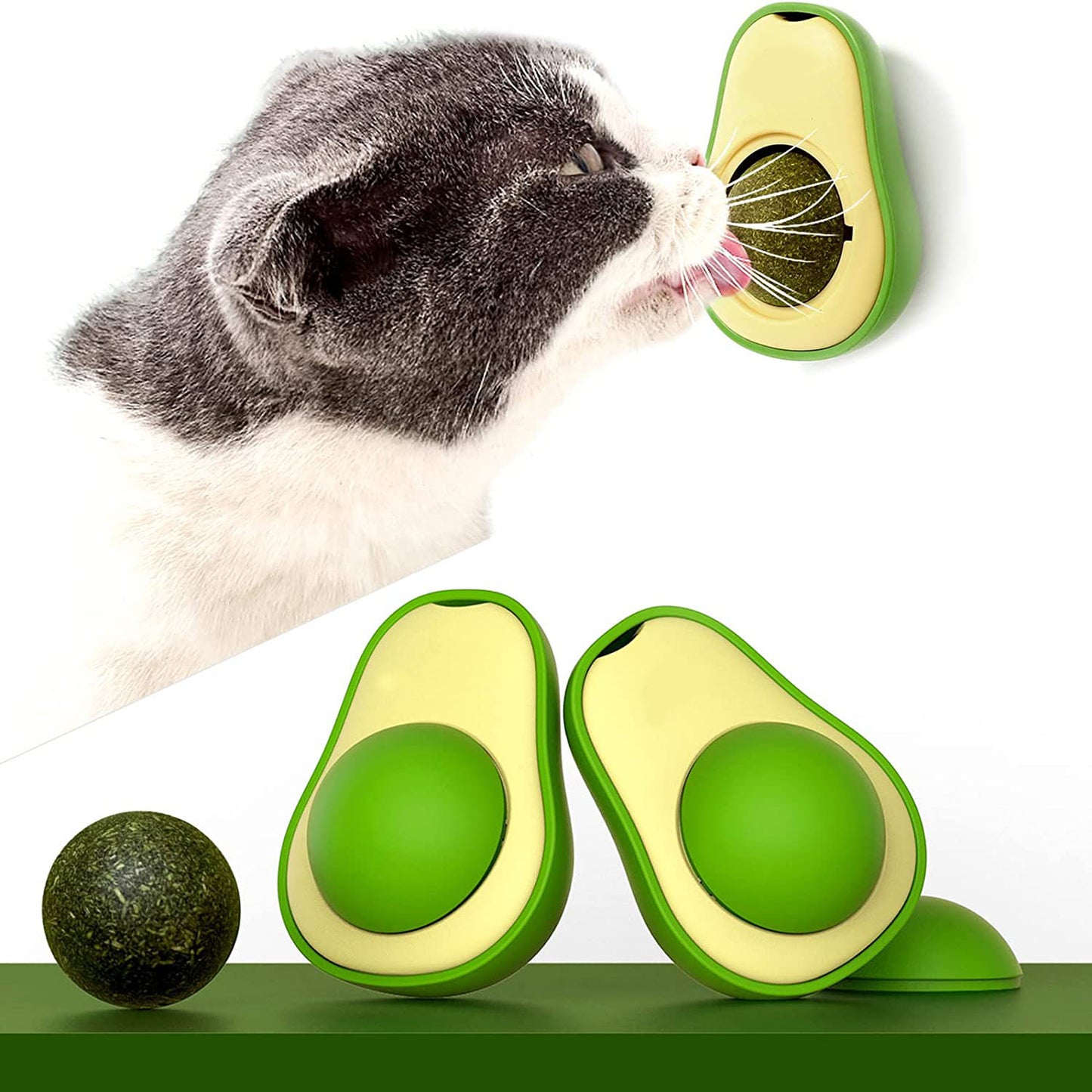 Cute Avocado Catnip Toys / Teeth Cleaning Toy
