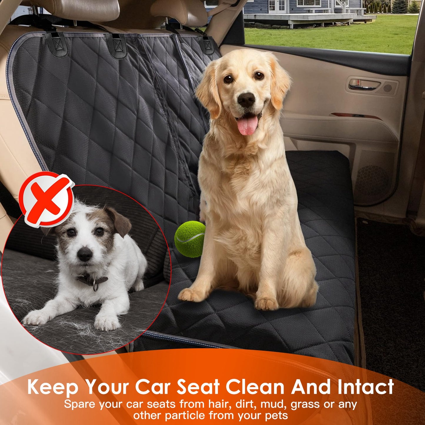 Pet Seat Cover Waterproof and Scratchproof