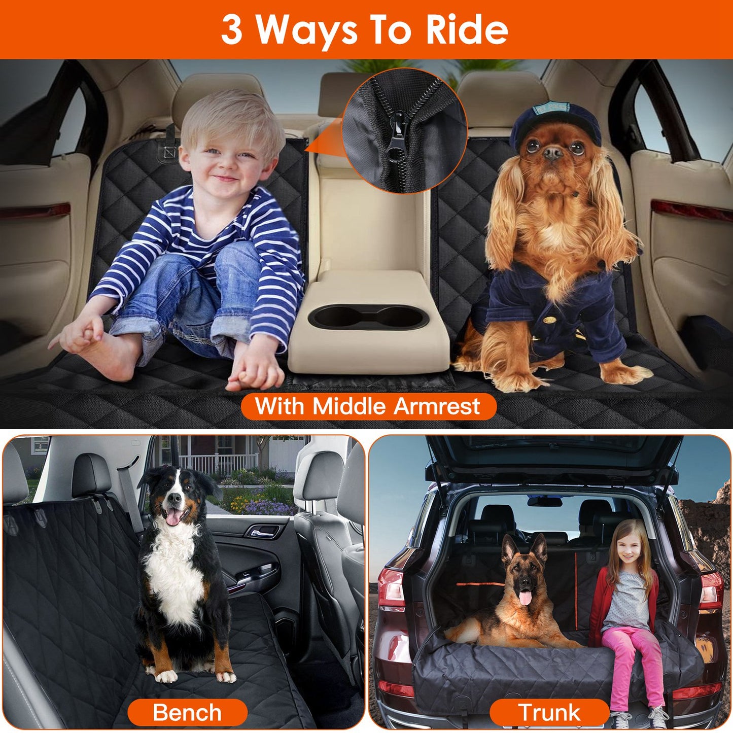 Pet Seat Cover Waterproof and Scratchproof