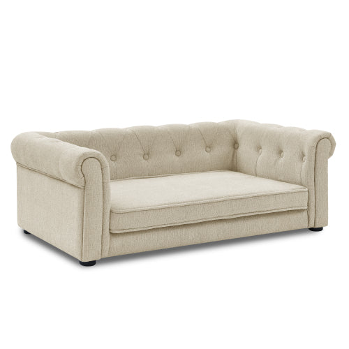 Elegant Rectangular Pet Bed For Medium And Large Pets