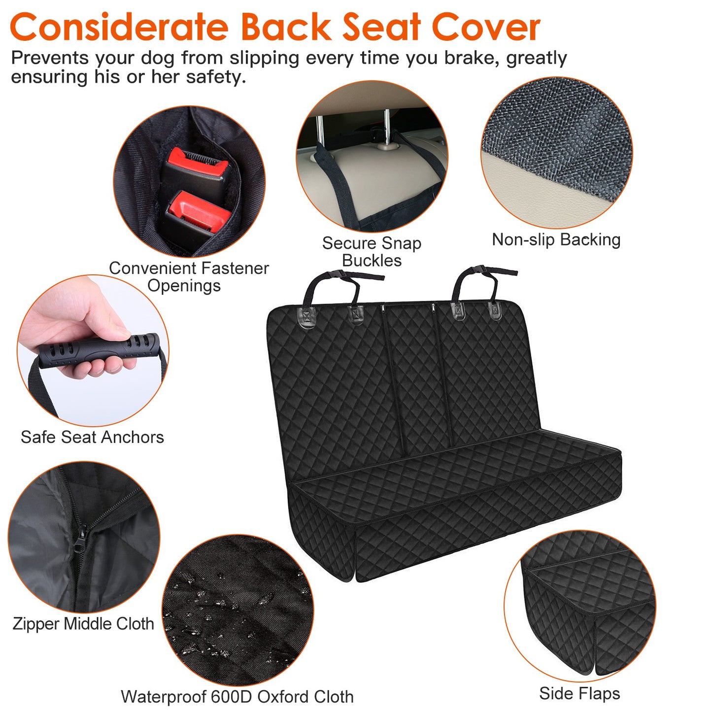 Pet Seat Cover Waterproof and Scratchproof