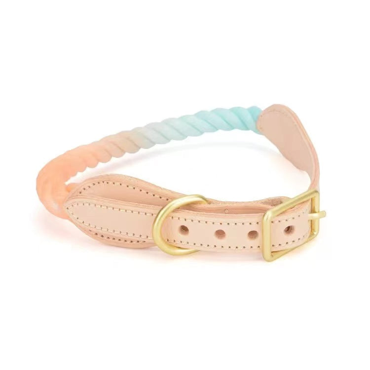 Leather Rope Collar
