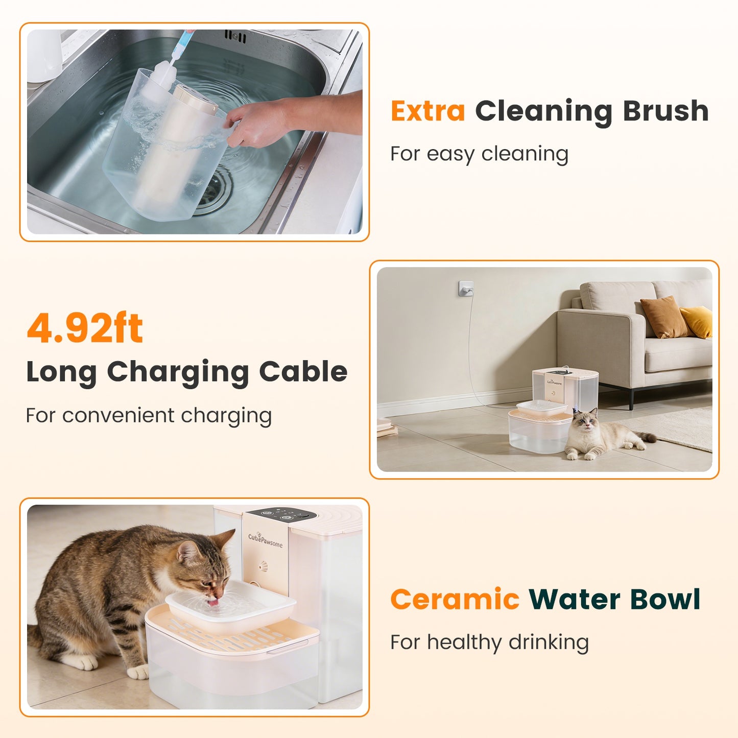 Smart Pet Automatic Water Fountain