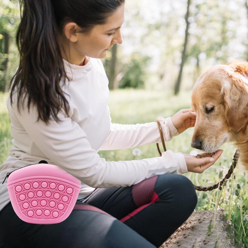 Pet treat pouch