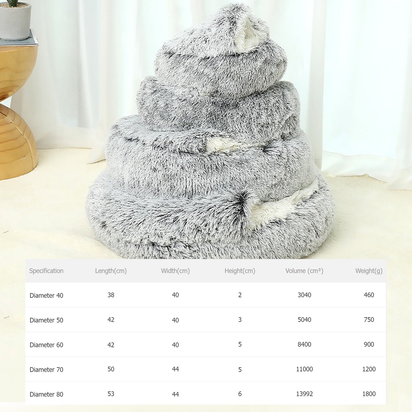 Luxurious Plush Bed