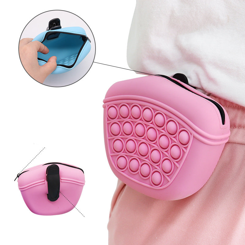 Pet treat pouch