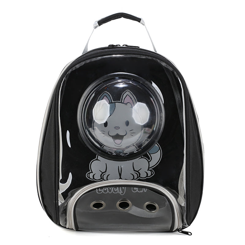 Fashionable Transparent Pet Bag - Travel Backpack Bags