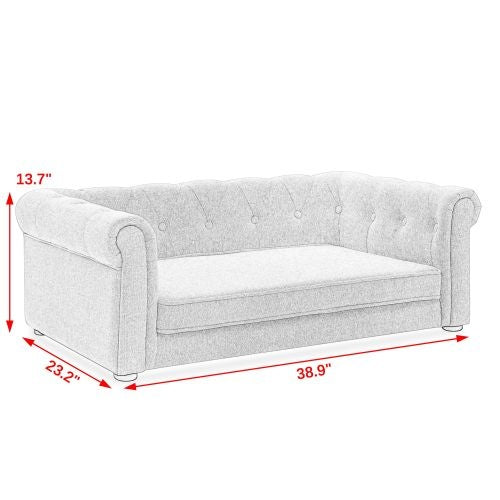 Elegant Rectangular Pet Bed