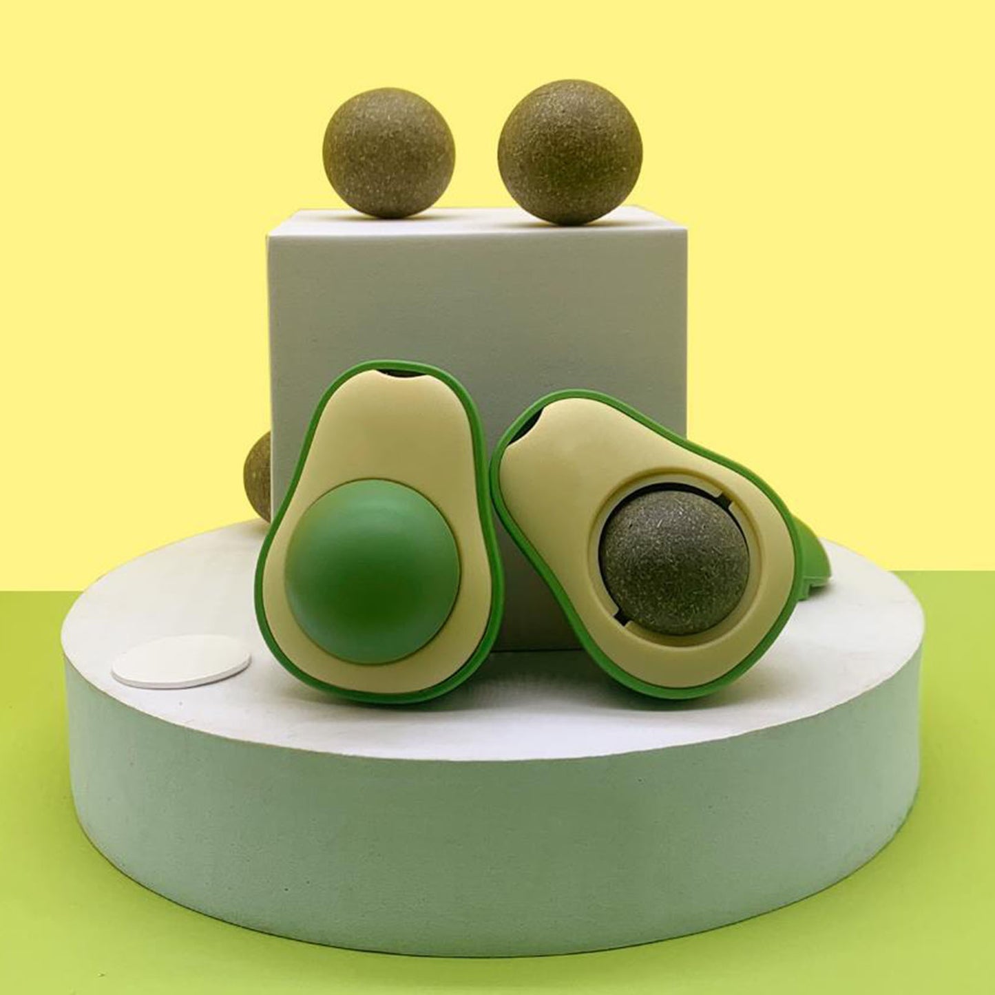 Cute Avocado Catnip Toys / Teeth Cleaning Toy