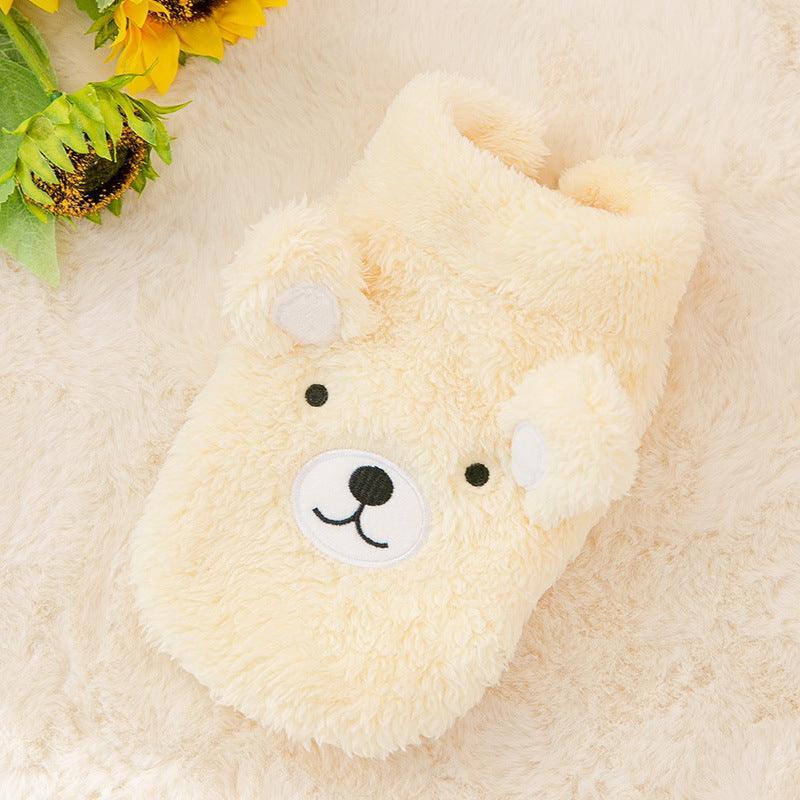 Cozy Bear Fleece Patch Two-Legged Pet Apparel