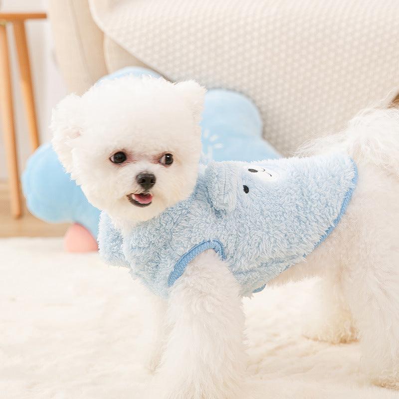 Cozy Bear Fleece Patch Two-Legged Pet Apparel