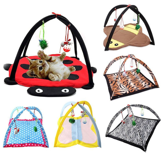 Cozycat Foldable Cartoon Cat Play Tent Hammock: The Ultimate Cat Haven