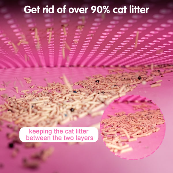Double Layered Cat Litter Pad
