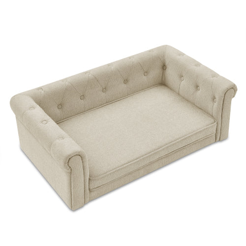 Elegant Rectangular Pet Bed For Medium And Large Pets